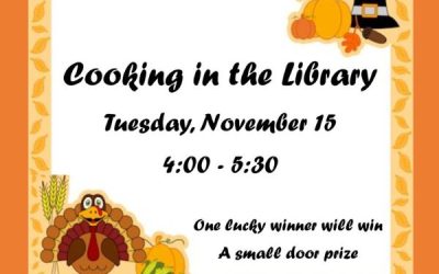 Cooking in the Library Nov. 15