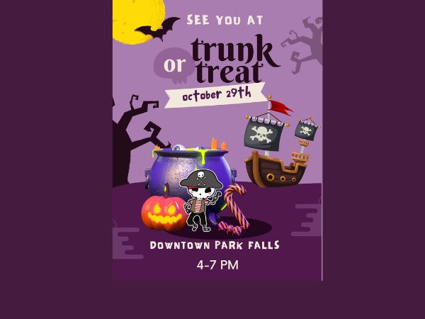 Trunk or Treat Downtown Park Falls