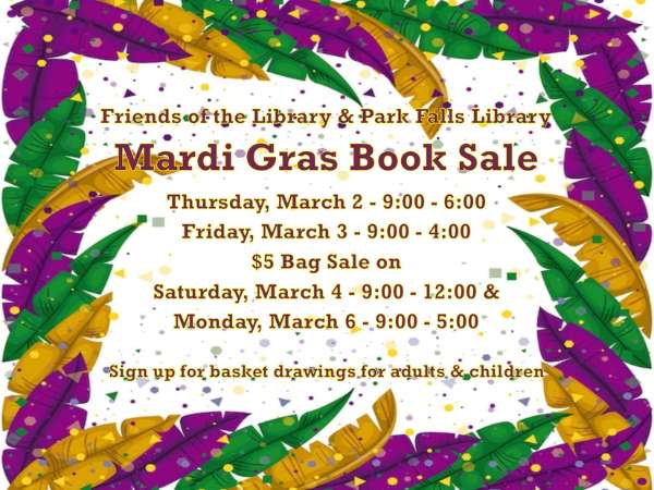 March 2-6 Book Sale