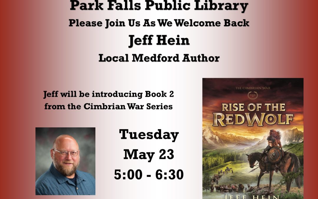 Jeff Hein Author Visit May 23