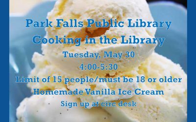 Cooking in the Library May 30