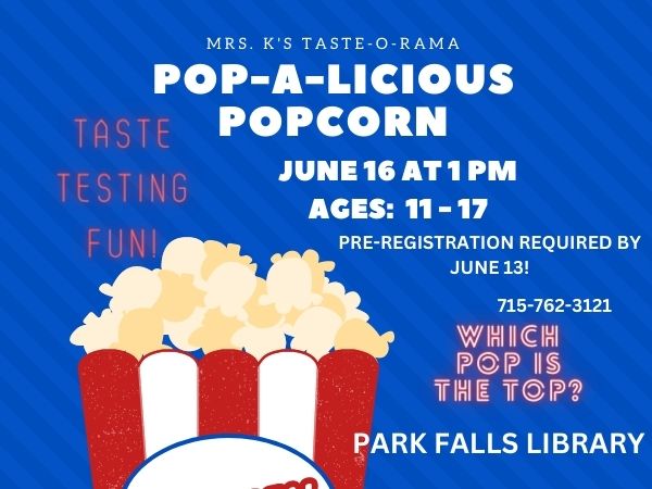 Mrs. K’s Taste-O-Rama:  Pop-A-Licious Popcorn