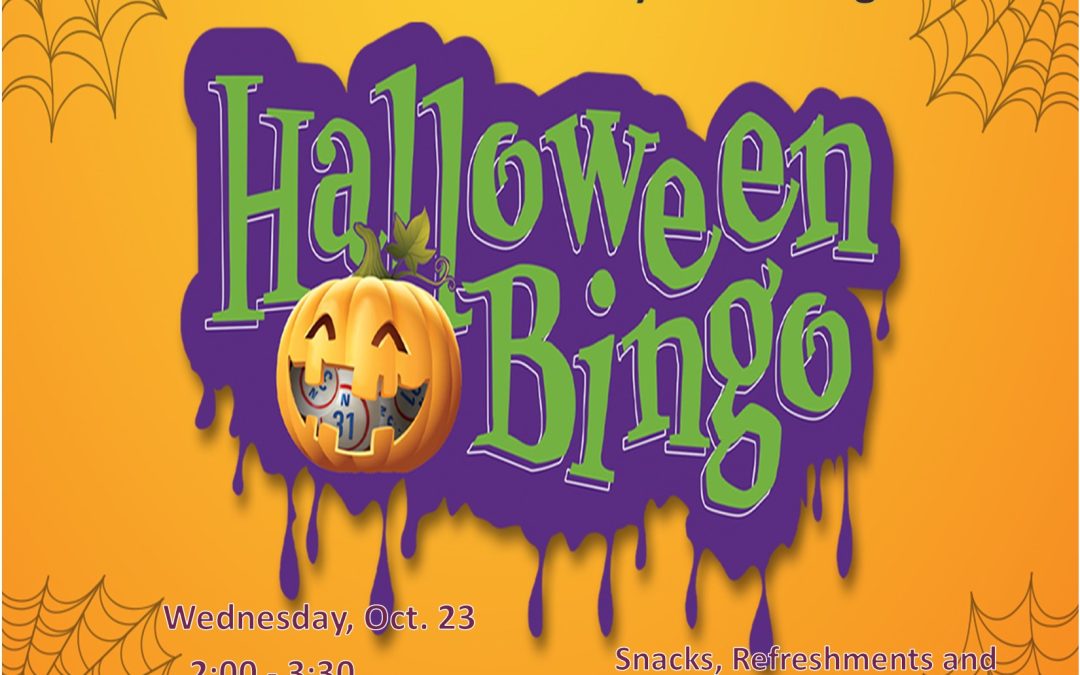 Adult Halloween Bingo