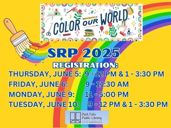 2025 SUMMER READING REGISTRATION!