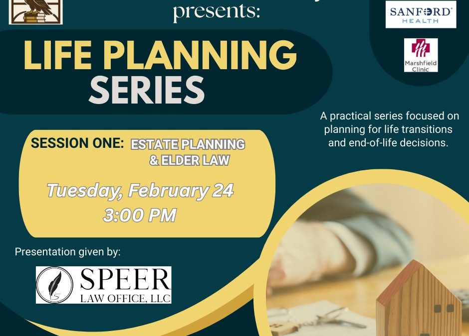 Life Planning Session with Speer Law Office